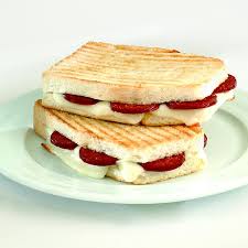 Karışık Tost - Cheese And Sausage Toast